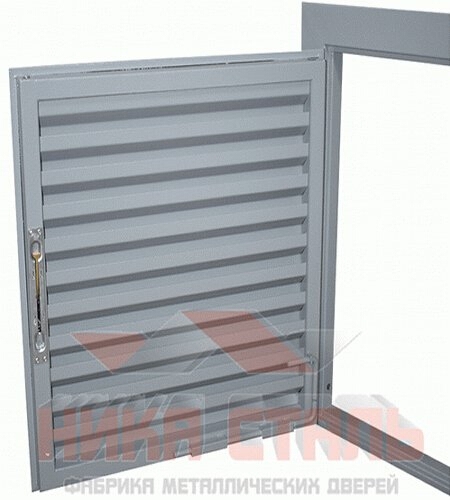 Одностворчатые ставни-жалюзи на окно