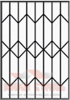 Сварная решетка на окно СР 2
